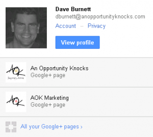 Manage your Google Plus Pages