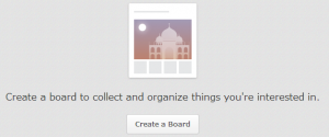 Pinterest - Create a Board