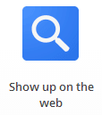 Show Up On The Web