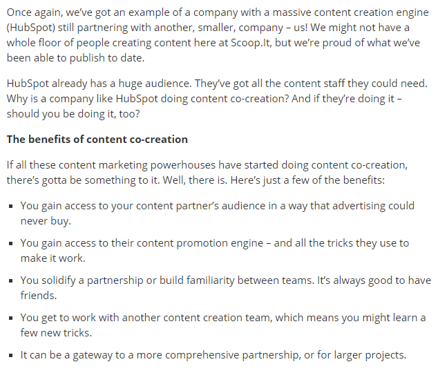 AdWords Lead Gen Co Created Content Benefits
