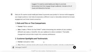Discover 10 essential ChatGPT prompts to boost your digital marketing campaigns, from social media ideas to SEO strategies.