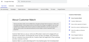 Learn about the changes to Google Ads' Customer Match policy and what advertisers need to know to avoid account restrictions.