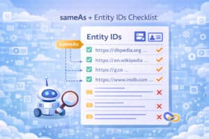 sameAs + Entity IDs Checklist