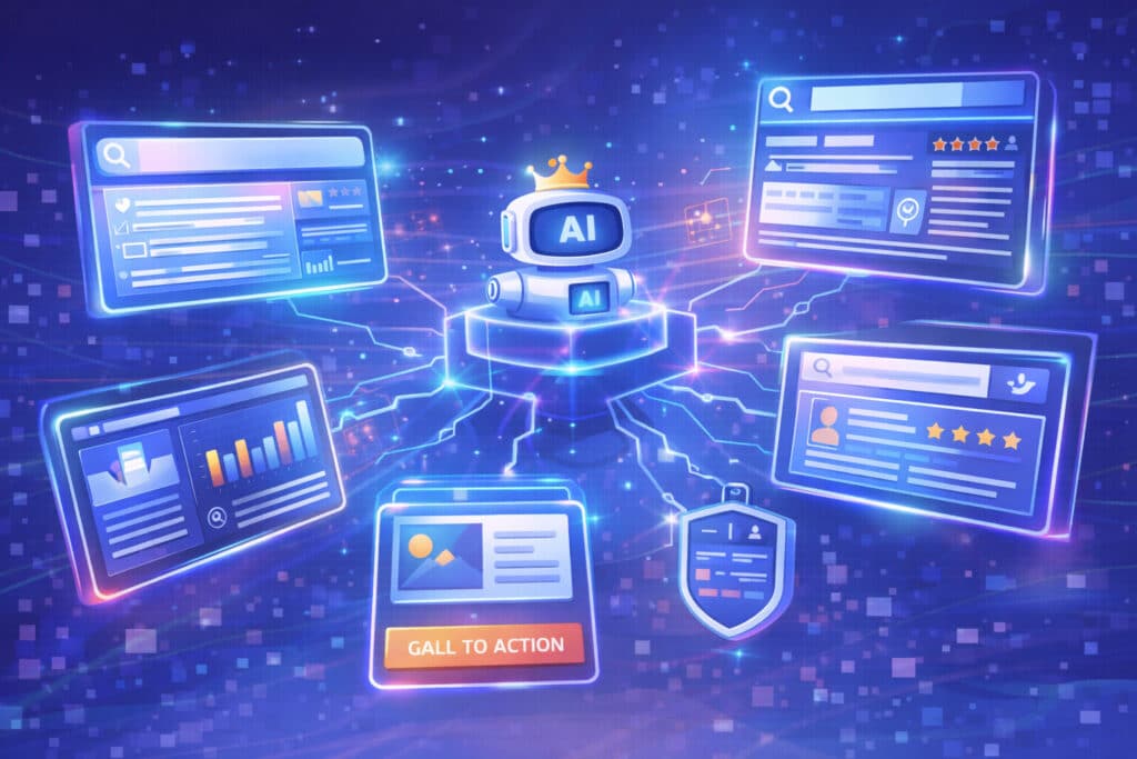 Image: Benchmark report chart with methodology notes for cite‑worthy research