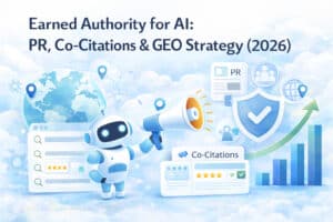 Image: Earned Authority for AI PR, Co-Citations & GEO Strategy (2026)