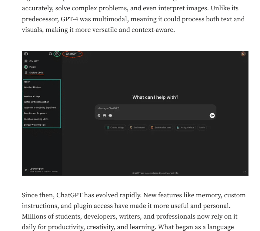 A screenshot of a medium post where the same image as was found in ChatGPT originates from.