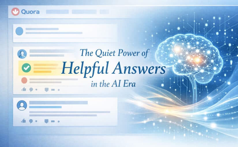 Image of : The Quiet Power of Helpful Reddit/Quora Answers in the AI Era