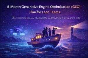 6-Month Generative Engine Optimization (GEO) Plan for Lean Teams