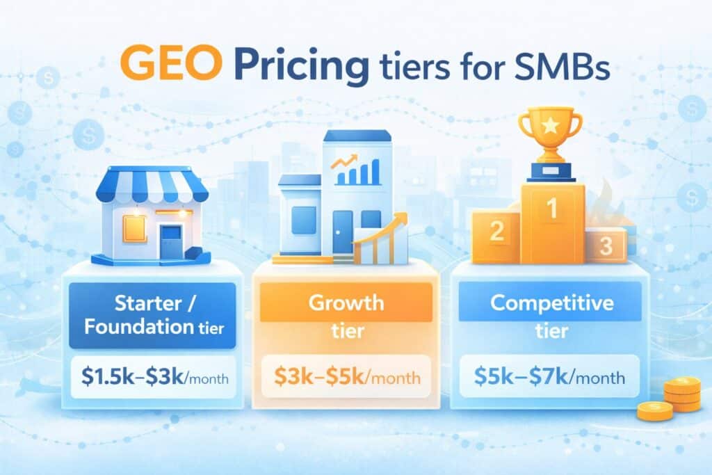 image: The three SMB GEO tiers (what they usually mean)