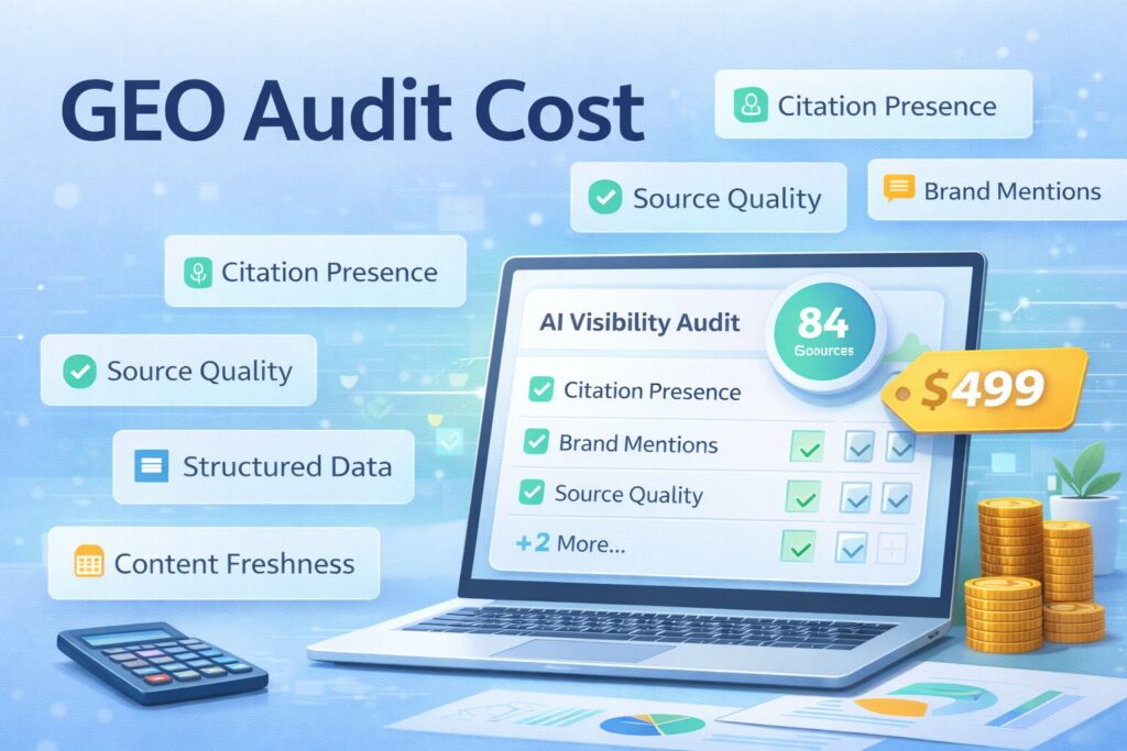image: The GEO Audit (AI Visibility Readiness Assessment)