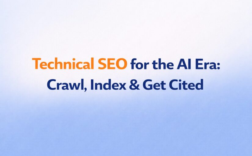 Image: Technical SEO for the AI Era: Crawl, Index & Get Cited