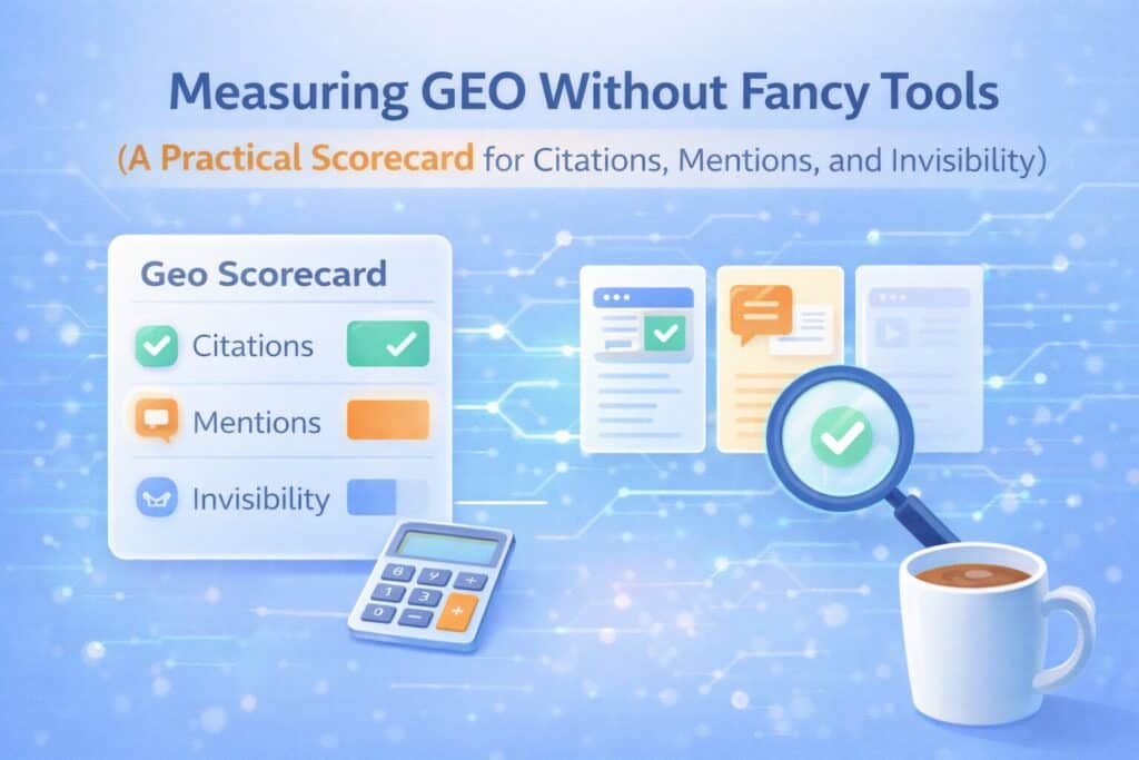 Image Measuring GEO Without Fancy Tools