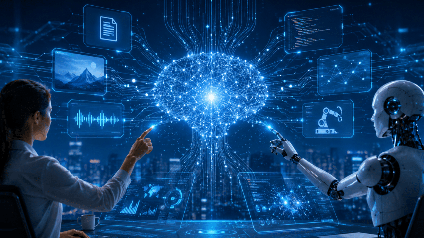 Discover how modern AI became possible through better computers, larger datasets, machine learning and decades of research.