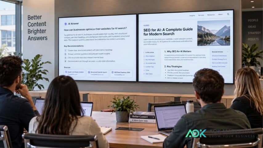 Learn SEO for AI in simple terms. See how ChatGPT and AI search understand websites and how to make your content easier to find.